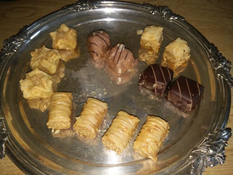 Sütlü Çikolatalı Baklava