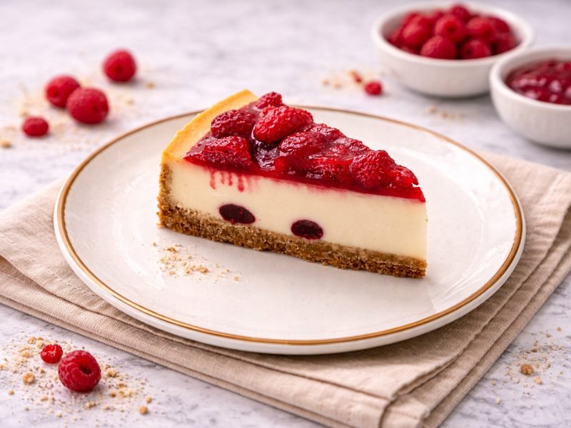 Frambuazlı Cheesecake
